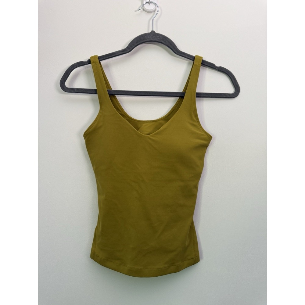 Lululemon Olive Green Women's Align Tank Top Size 4